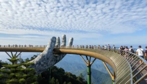 Sun World Ba Na Hills: Golden Bridge, French Village & World-Record Cable Car