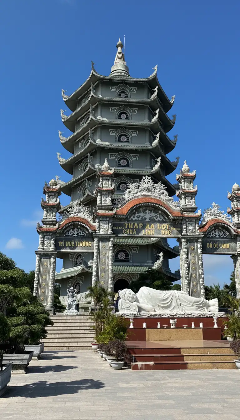Linh Ung Pagoda: Lady Buddha, Son Tra Peninsula & Da Nang Ocean Views