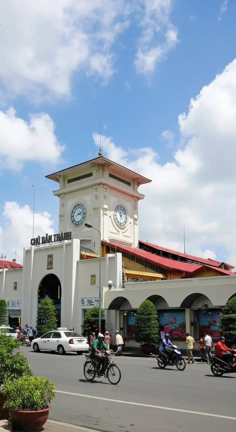 Ben Thanh Market HCMC: Historic Landmark, Souvenirs & Street Food