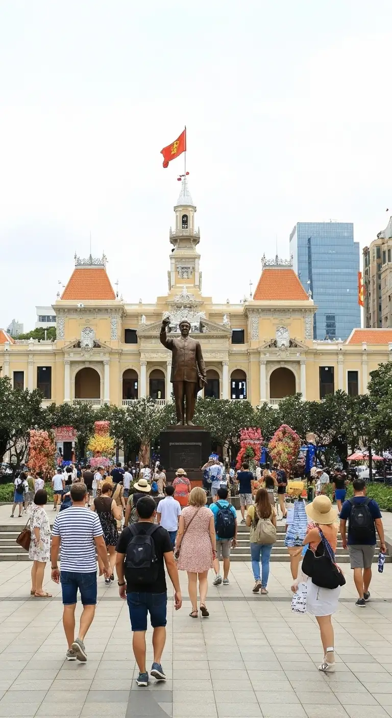 People's Committee Building HCMC: French Colonial Architecture & Photo Spot