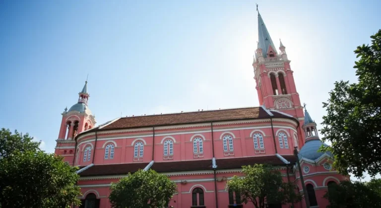 Pink Tan Dinh Catholic Church Ho Chi Minh: Architecture & History
