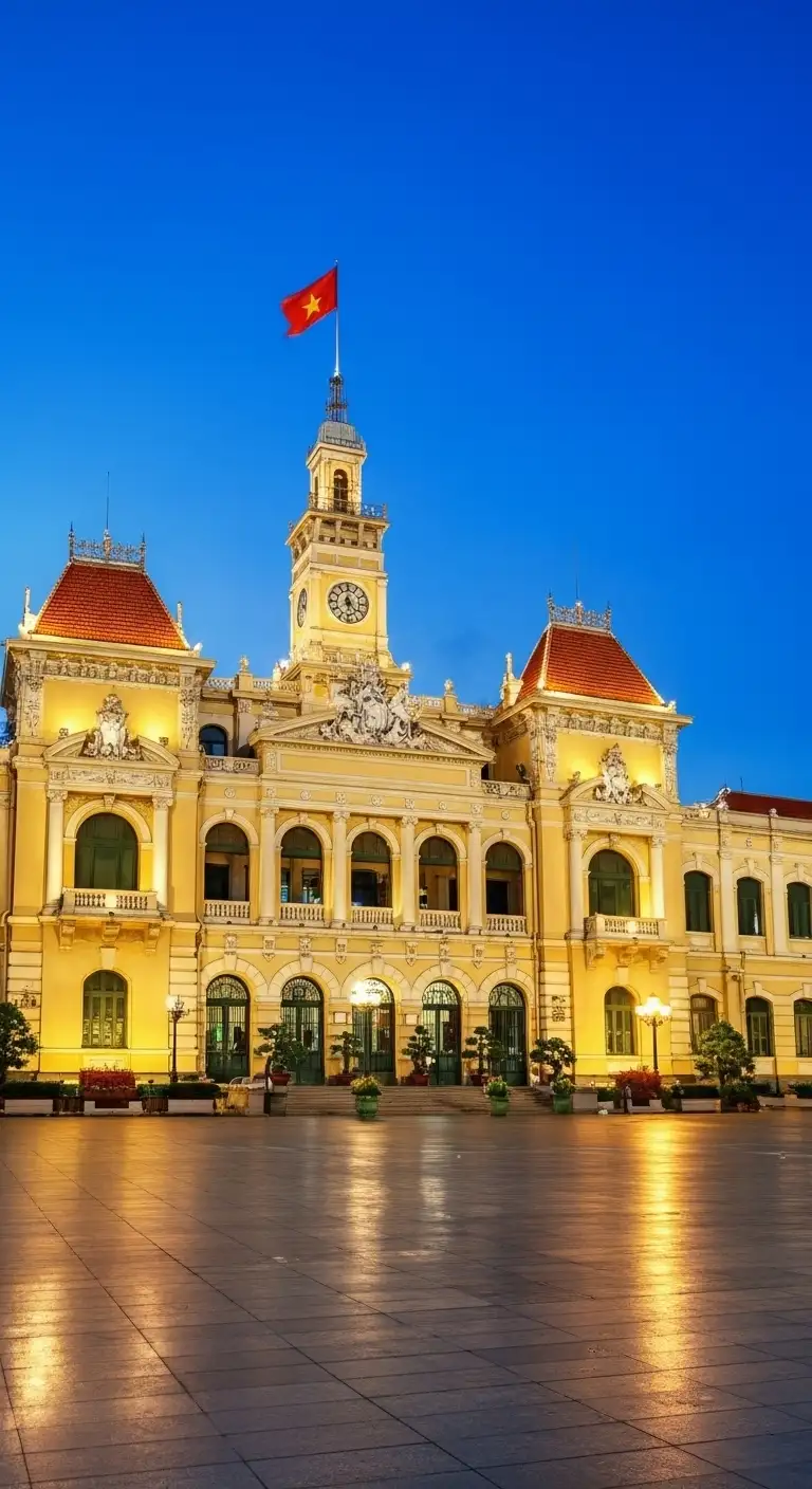 People's Committee Building HCMC: French Colonial Architecture & Photo Spot