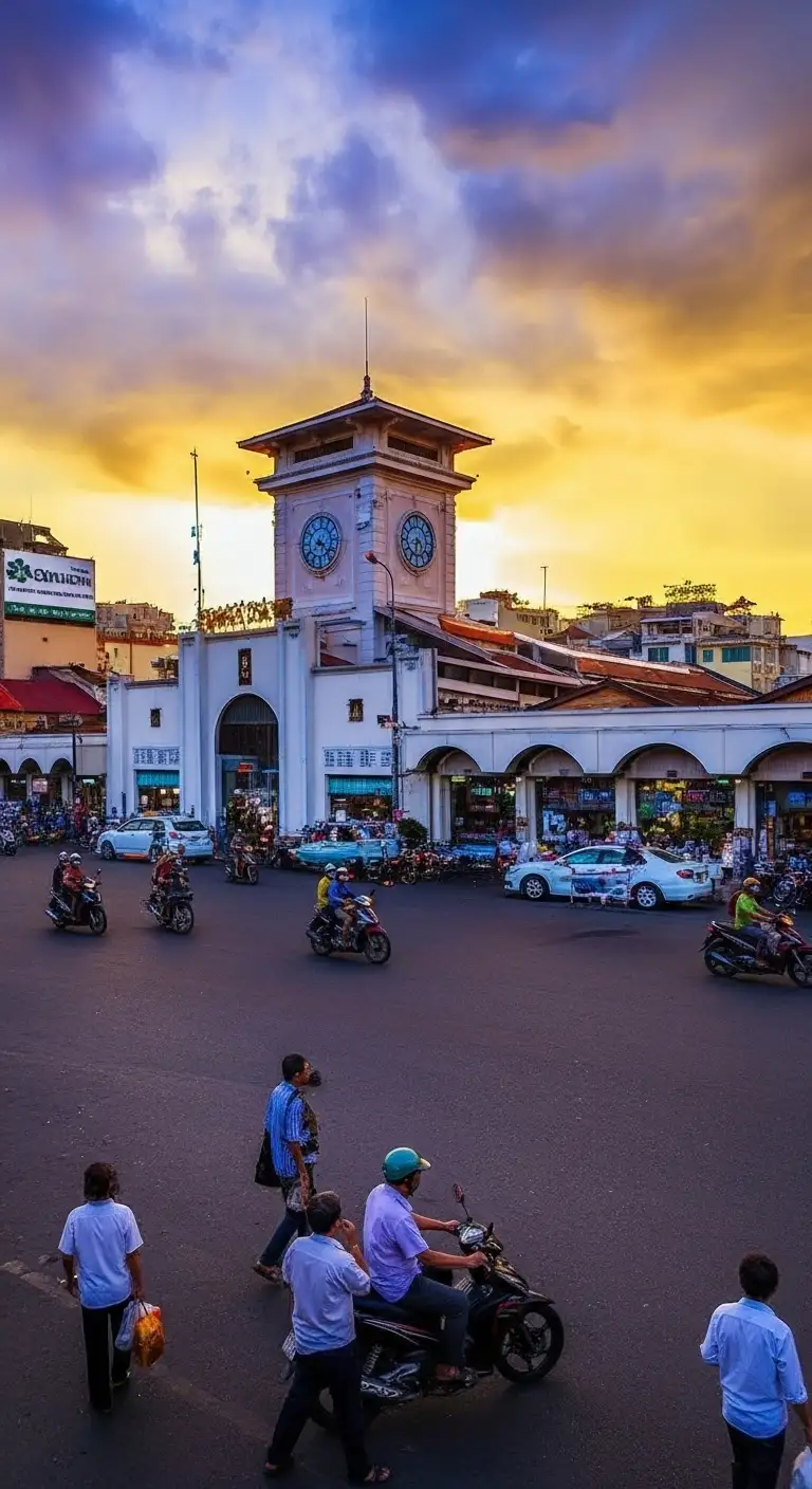 Ben Thanh Market HCMC: Historic Landmark, Souvenirs & Street Food