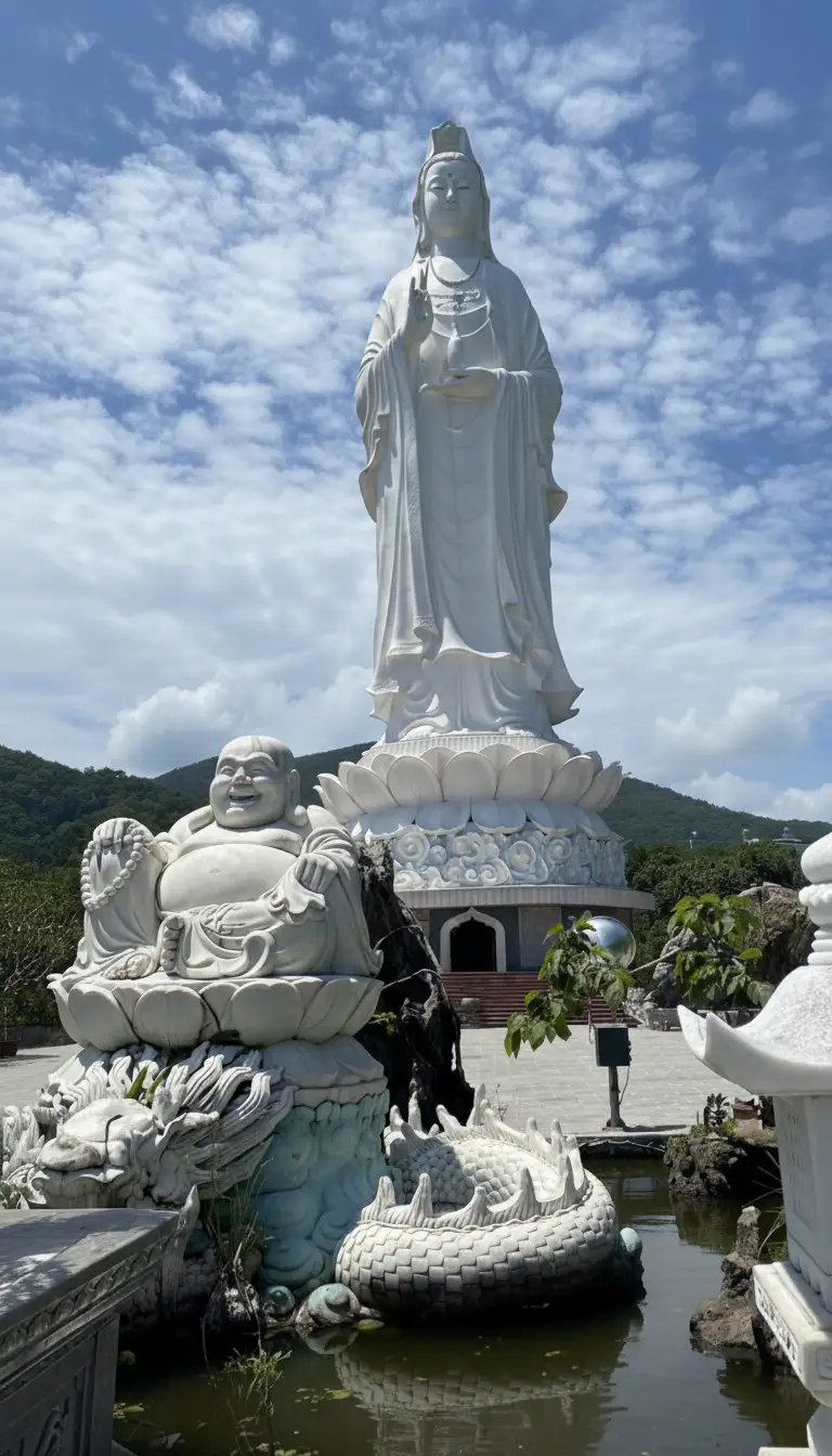 Linh Ung Pagoda: Lady Buddha, Son Tra Peninsula & Da Nang Ocean Views