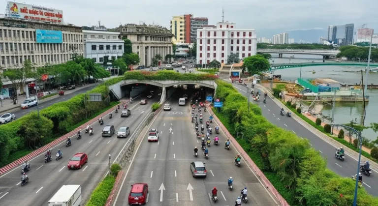 Thu Thiem Tunnel Park: Best HCMC Skyline View