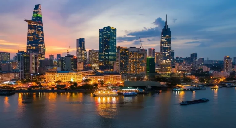 Bach Dang Wharf HCMC: Riverside Park & Saigon River Cruise Hub