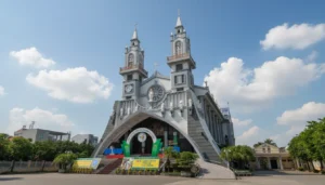Nam Dinh Cathedral: Historic French Gothic Landmark in City Center