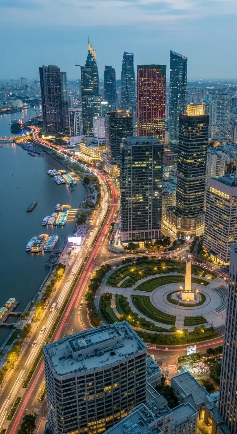 Bach Dang Wharf HCMC: Riverside Park & Saigon River Cruise Hub