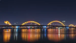 Dragon Bridge Da Nang: Iconic Weekend Fire and Water Show Landmark