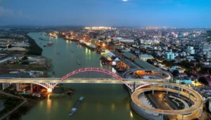 Hoang Van Thu Bridge: Iconic "Seabird Wing" Arch Bridge of Hai Phong City