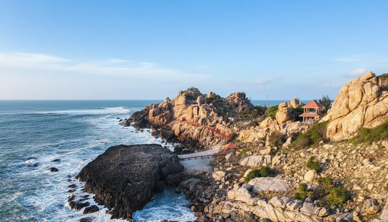Hang Rai Ninh Thuan: Ancient Coral Reef, Sea Caves & Coastal Waterfall ...