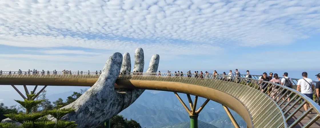 Sun World Ba Na Hills: Golden Bridge, French Village & World-Record Cable Car