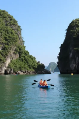 Luon Cave Halong Bay: Kayaking to the Hidden Lagoon & Water Tunnel
