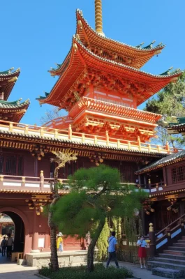 Minh Thanh Pagoda Pleiku: Japanese-Inspired Architecture & 9-Story Stupa