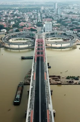 Hoang Van Thu Bridge: Iconic "Seabird Wing" Arch Bridge of Hai Phong City