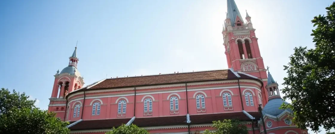 Pink Tan Dinh Catholic Church Ho Chi Minh: Architecture & History