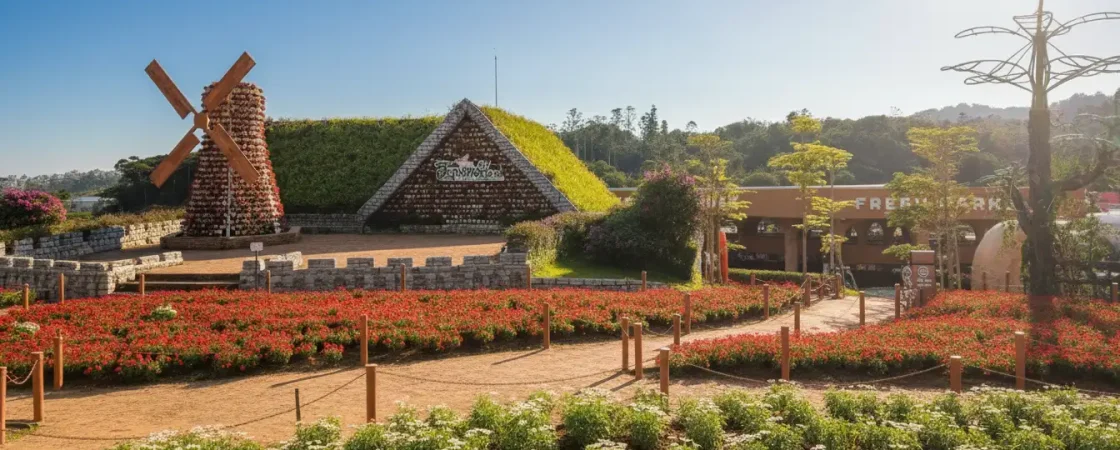 Fresh Garden Dalat: Seasonal Flower Gardens & Themed Photo Paradise