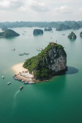 Ti Top Island Halong Bay: Panoramic Viewpoint & White Sand Beach