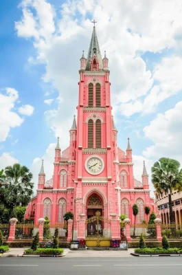Pink Tan Dinh Catholic Church Ho Chi Minh: Architecture & History