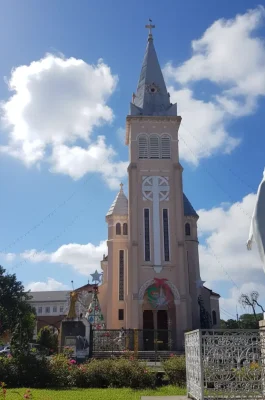Dalat Cathedral: Historic Romanesque 'Chicken Church' Landmark