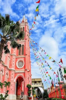 Pink Tan Dinh Catholic Church Ho Chi Minh: Architecture & History