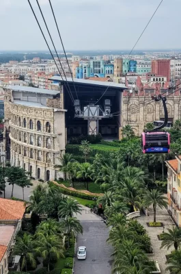 Hon Thom Cable Car Terminal: World's Longest Ride to Pineapple Island