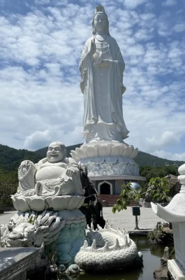 Linh Ung Pagoda: Lady Buddha, Son Tra Peninsula & Da Nang Ocean Views