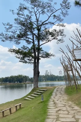 Lam Vien Square Dalat: Iconic Artichoke & Sunflower Bud Landmark