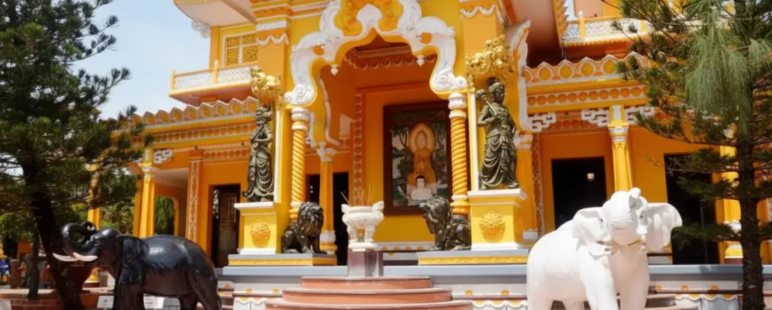 Tay An Pagoda: Indian-Vietnamese Architectural Gem at Sam Mountain