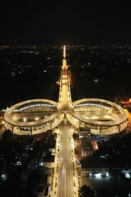 Hoang Van Thu Bridge: Iconic "Seabird Wing" Arch Bridge of Hai Phong City