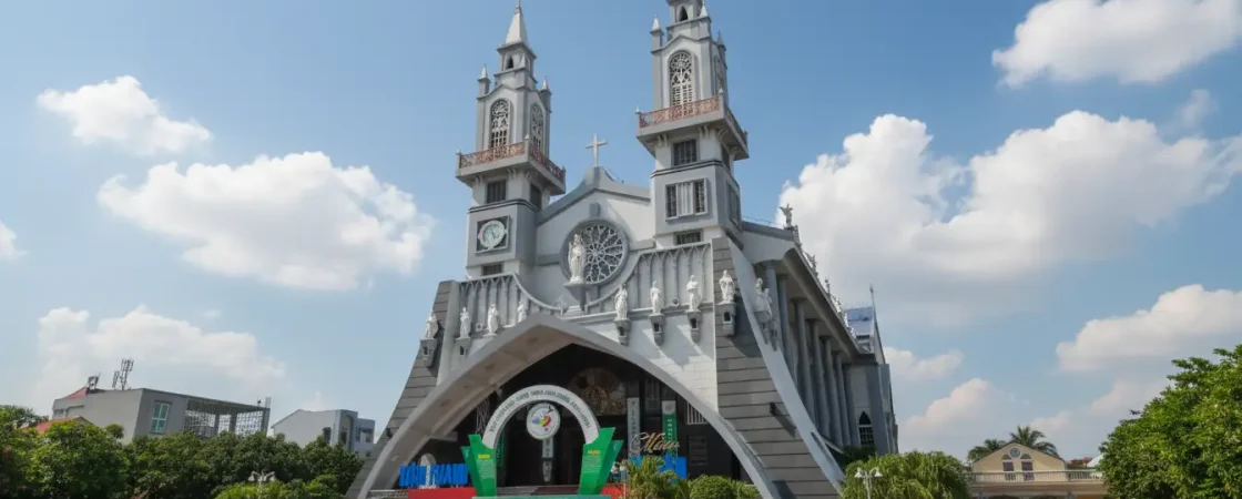 Nam Dinh Cathedral: Historic French Gothic Landmark in City Center