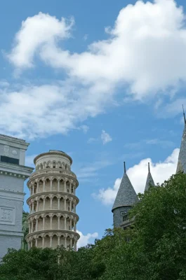 Ti & Ni Amusement Park: European Architecture & Thrilling Rides in Hau Giang