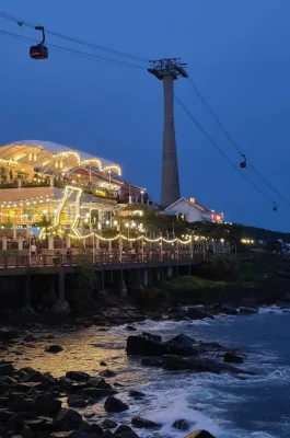 Hon Thom Cable Car Terminal: World's Longest Ride to Pineapple Island