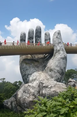 Sun World Ba Na Hills: Golden Bridge, French Village & World-Record Cable Car