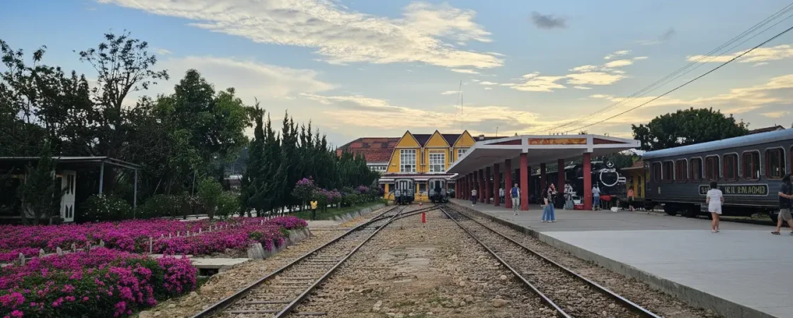 Dalat Railway Station: Historic Art Deco Architecture & Tourist Train