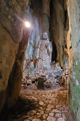 Non Nuoc Pagoda: Ancient Temple, Marble Mountains & Thuy Son Cave Views
