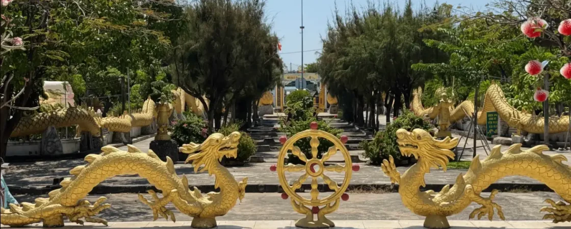 Tu Van Pagoda Cam Ranh: Unique Sea Shell Tower & 18 Levels of Hell Tunnel