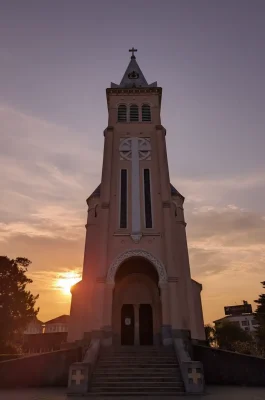 Dalat Cathedral: Historic Romanesque 'Chicken Church' Landmark