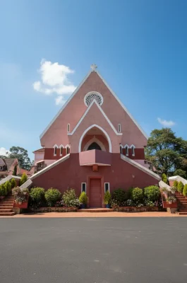 Domaine de Marie Da Lat: The Iconic Pink Church & French-Vietnamese Architecture