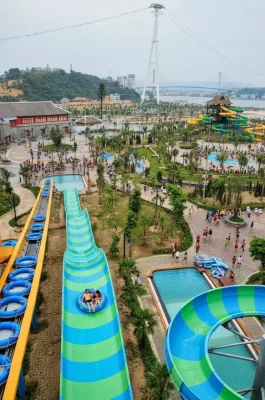 Typhoon Water Park Ha Long: Thrilling Slides at Sun World Complex