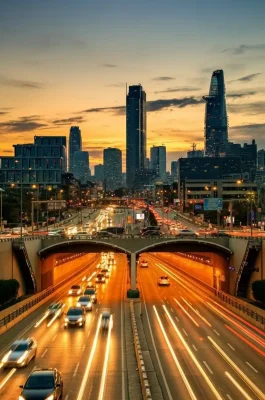 Thu Thiem Tunnel Park: Best HCMC Skyline View