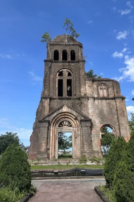 Tam Toa Church Bell Tower: Dong Hoi War Relic & Historical Ruin