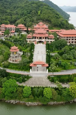 Cai Bau Pagoda: Coastal Zen Sanctuary Overlooking Bai Tu Long Bay, Vietnam